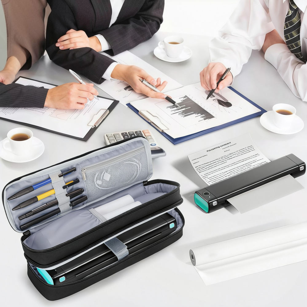 Tech Accessories Travel Organizer Pouch - Estuche portátil para guardar el lápiz