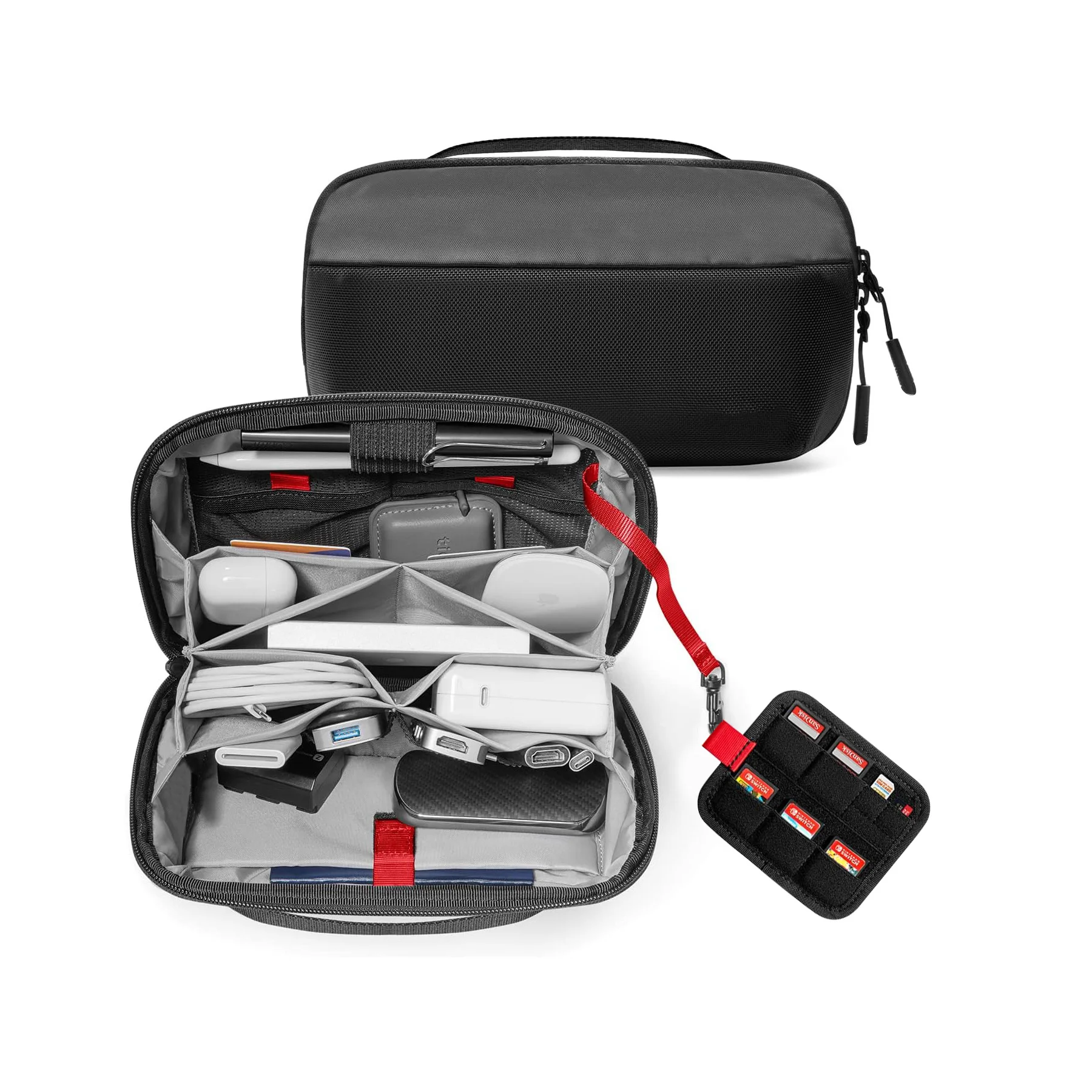 Tech Accessories Storage - Estuche Organizador de Accesorios Electrónicos, Resistente