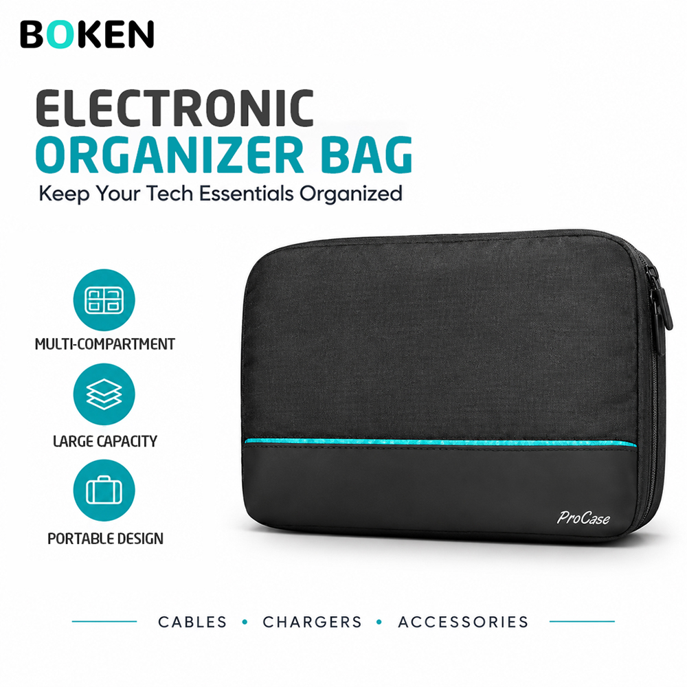 Tech Accessories Storage - Bolsa organizadora para dispositivos electrónicos de