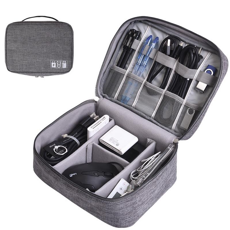 Tech Accessories Case - Bolsa de cables de viaje, bolsa