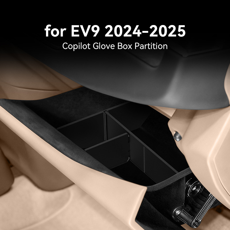 Tech Car Accessories - Organizador de guantera para Kia EV9