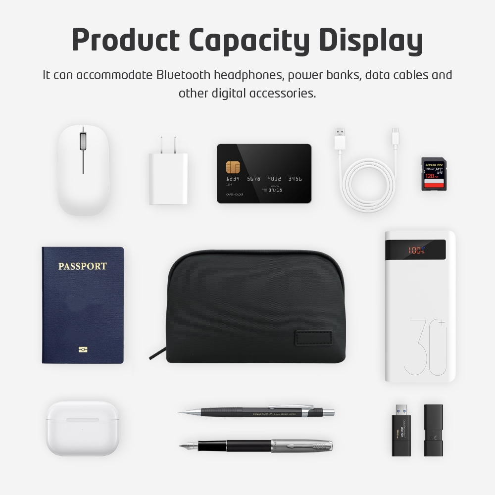 Estuche Ligero Resistente al A - Tech Accessories Storage reseña y precio