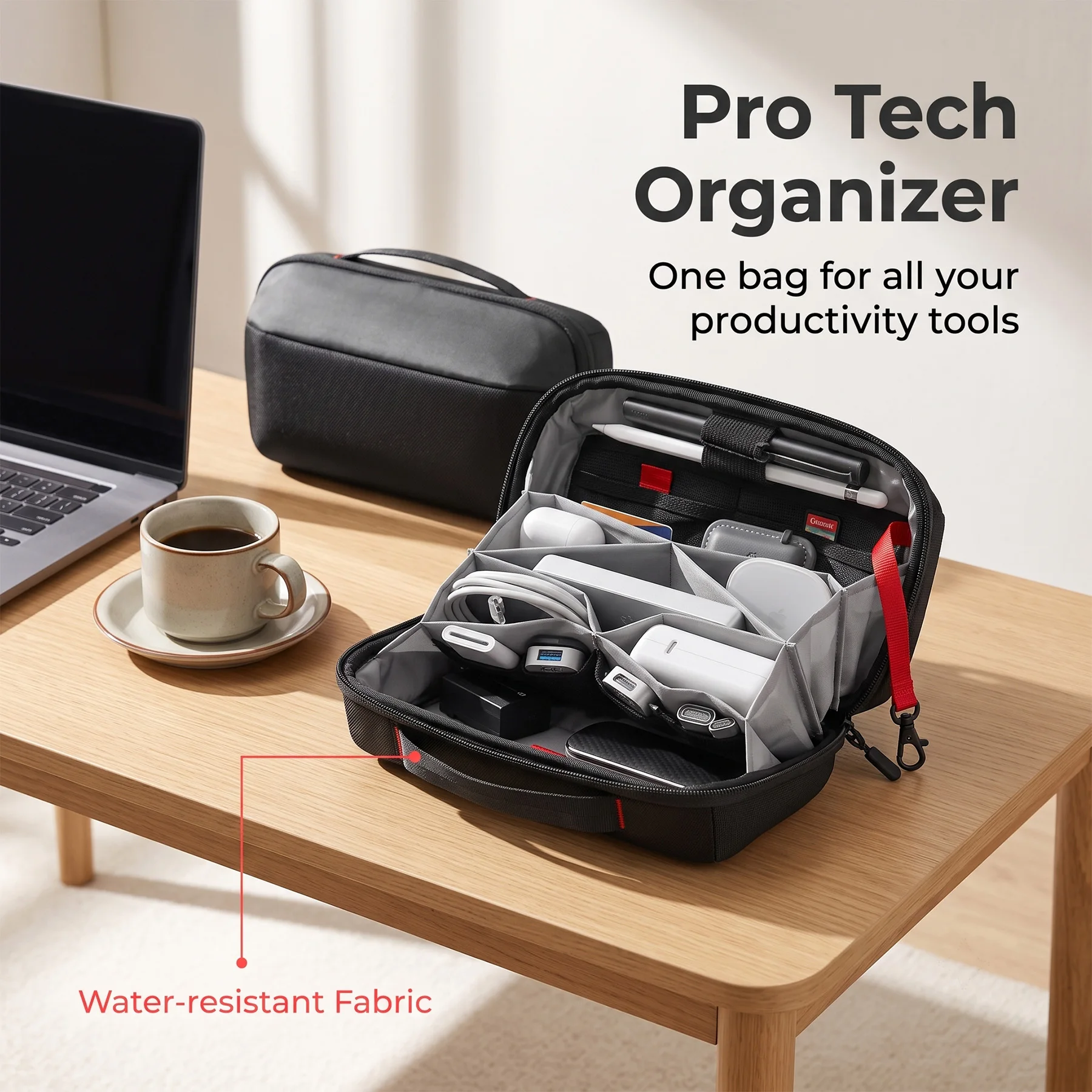 Estuche Organizador de Accesor - Tech Accessories Storage reseña y precio