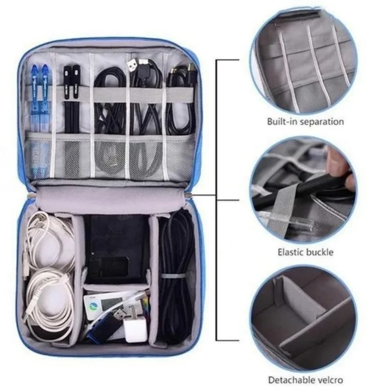 Estuche Organizador de Electró - Tech Accessories Storage reseña y precio