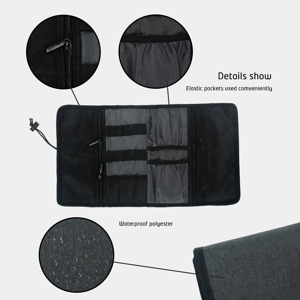 Bolsa de almacenamiento de cab - Tech Accessories Travel Organizer Pouch reseña y precio