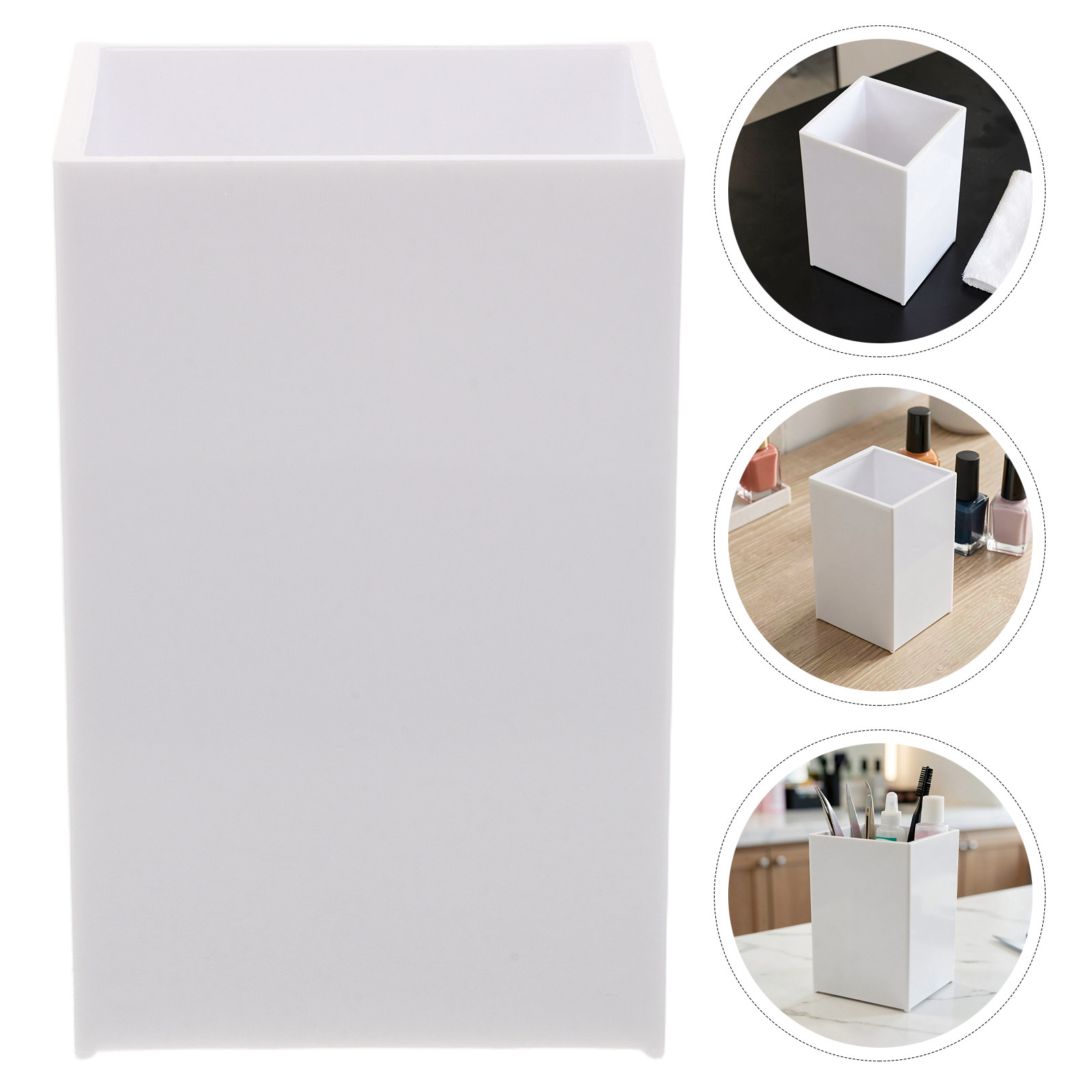 Cesta organizadora blanca para - Tech Accessories Storage reseña y precio