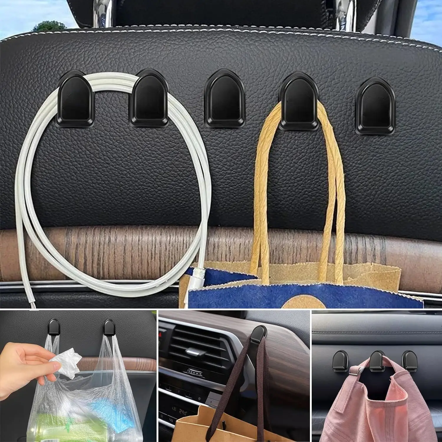 Mini Ganchos para Coche, Sopor - Tech Car Accessories reseña y precio
